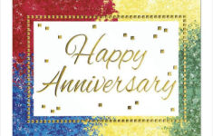 11 Work Anniversary Cards AI PSD Google Docs Apple Pages Free