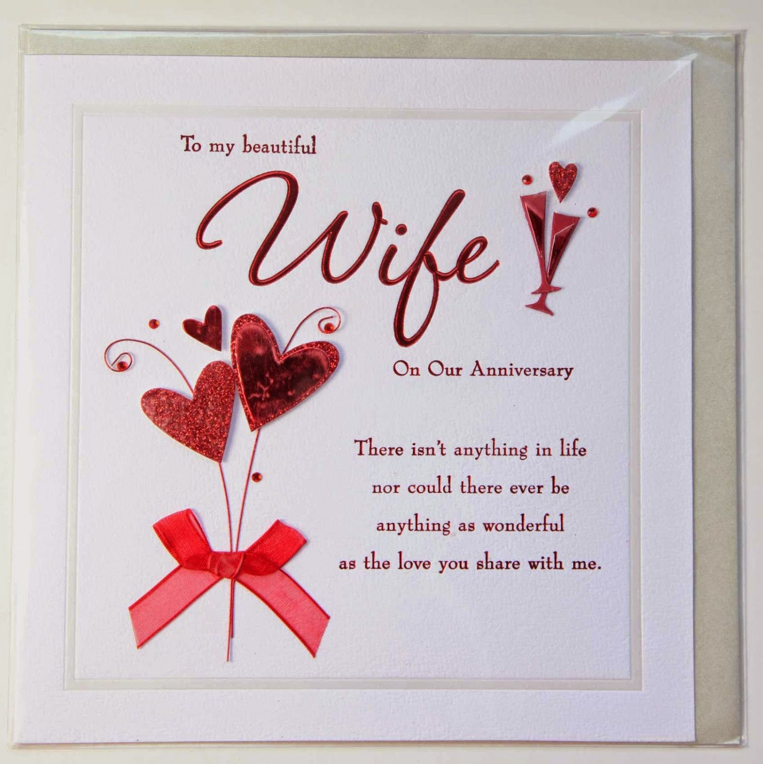 15 Cute Designs Of Wedding Anniversary Cards For Wife Sang Maestro 