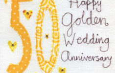 50th Wedding Anniversary Cards