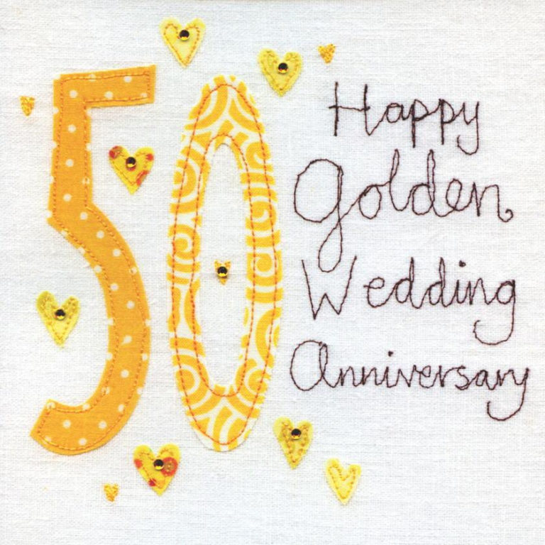 50th Wedding Anniversary Cards Printable Anniversary Cards