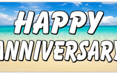 Happy Anniversary Banner 102 Anniversary Banner Templates Templates