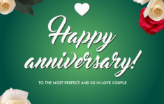Happy anniversary card template anniversary couple pdf doc