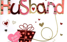 To My Wonderful Husband Happy Anniversary Greeting Card Cards