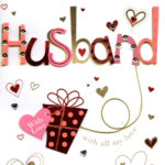 To My Wonderful Husband Happy Anniversary Greeting Card Cards Love