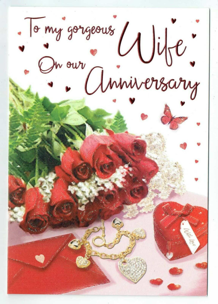 Anniversary Cards For Wife