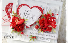 Wild Orchid Crafts 2 Wedding Anniversary Cards