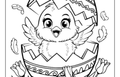 30+ Easter Coloring Pages (Free Printable Pdfs) intended for Easter Coloring Cards Printable