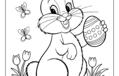 30+ Easter Coloring Pages (Free Printable Pdfs) intended for Easter Colouring Cards Printable