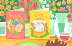 7 Free, Printable Easter Cards For Everyone You Know inside Easter Free Printables Cards
