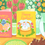 7 Free, Printable Easter Cards For Everyone You Know Intended For Free Easter Printables Cards
