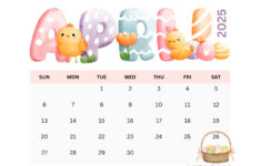 April 2025 Calendar Printables | Entheosweb in Easter Printable Calendar Cards
