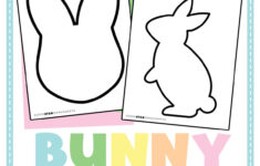 Bunny Template - Superstar Worksheets throughout Free Printable Bunny Templates For Easter Cards