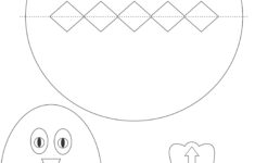 Chick Pop-Up Card Craft in Free Printable Pop Up Easter Cards