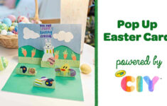 Diy Pop Up Easter Card | Crafts | Crayola | Crayola Ciy, Diy for Free Printable Easter Pop Up Card Templates