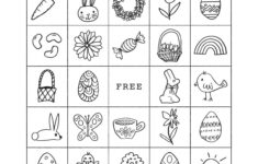 Easter Bingo - Childhood Magic in Free Printable Easter Bingo Cards For Kids