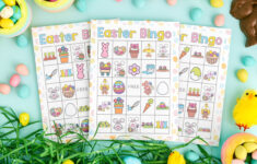 Easter Bingo (Free Printables) - The Best Ideas For Kids for Free Printable Easter Bingo Cards Elementary Level