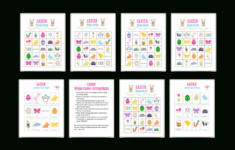 Easter Bingo Game (Free Printable) - Add A Little Adventure regarding Free Printable Easter Bingo Cards For Large Groups