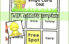 Easter Bingo Sight Words Objects And Number for Free Printable Easter Bingo Cards Elementary Level