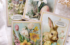 Easter Card Diy: Free Printable Kit! - The Graphics Fairy throughout 123 Free Printable Easter Cards