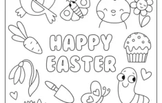 Easter Coloring Pages (Free Printables) regarding Easter Printable Colouring Cards