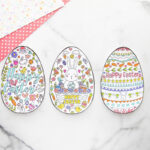 Easter Egg Cards (Free Printables)   The Best Ideas For Kids With Regard To Easter Egg Cards Printable