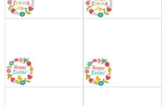 Easter Place Cards – Morning Motivated Mom inside Printable Easter Place Cards