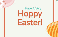 Free Easter Card Templates, Editable And Printable regarding Free Printable Online Easter Cards
