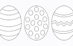 Free Easter Egg Template (+ 9 Easy Crafts!) - The Craft-At-Home Family throughout Printable Easter Egg Card Template