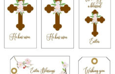 Free Easter Printables intended for Free Printable Christian Easter Card