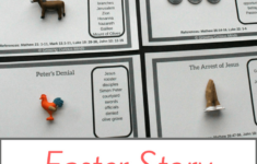 Free Easter Story Cards - Thrifty Homeschoolers intended for Free Printable Easter Story Cards