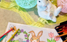 Free Happy Easter Coloring Page | Welcome To Nana'S with regard to Free Printable Easter Adult Card