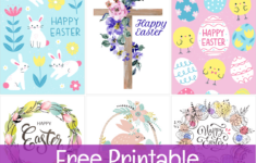 Free Printable Cards For All Occasions 2025 with Free Printable Easter Cards Templates