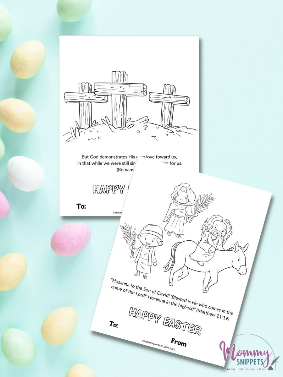 Free Printable Christian Easter Cards For Kids To Color And Share - pertaining to Free Printable Religious Easter Cards For Kids