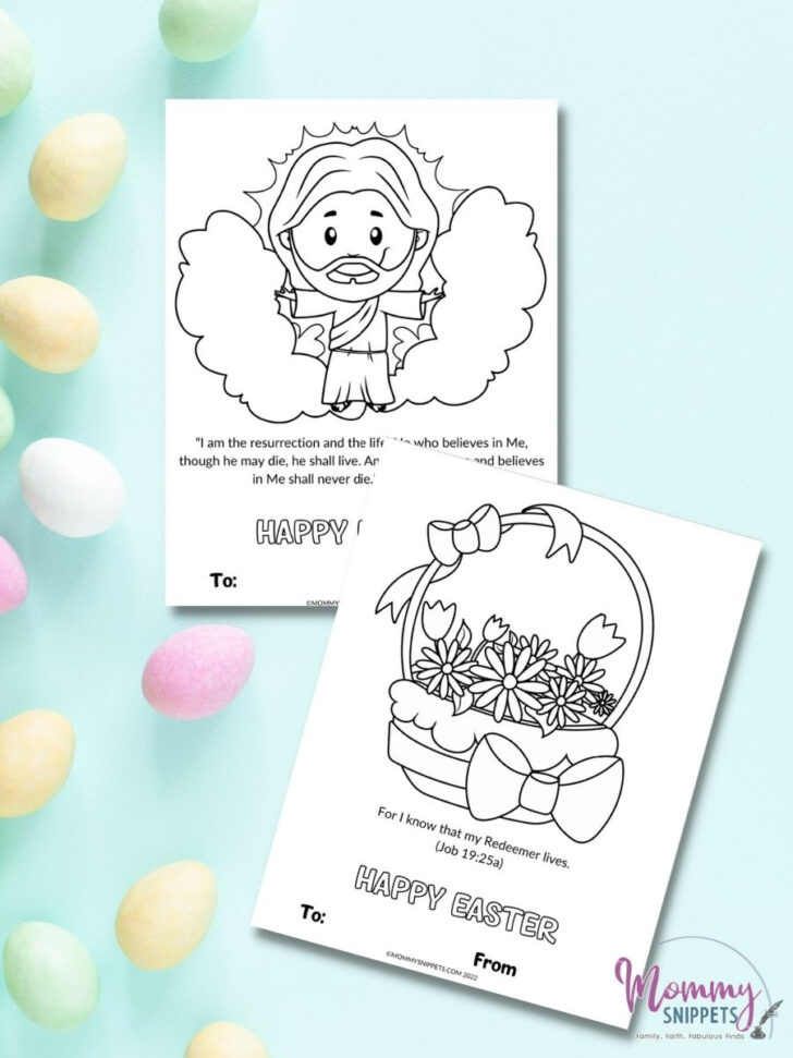 Free Printable Christian Easter Cards For Children