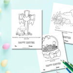 Free Printable Christian Easter Cards For Kids To Color And Share   Regarding Free Printable Easter Cards For Daughter