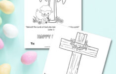 Free Printable Christian Easter Cards For Kids To Color And Share - throughout Free Printable Christian Easter Cards For Husband