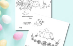 Free Printable Christian Easter Cards For Kids To Color And Share - with regard to Free Printable Christian Easter Cards For Husband