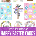 Free Printable Easter Cards & Easter Card Templates To Color With Regard To Free Easter Printables Cards