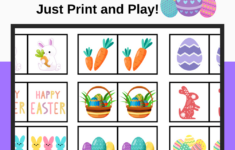 Free Printable Easter Memory Matching Game - Lovinghomeschool with regard to Easter Memory Cards Printable