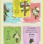 Free Printable Easter Memory Verses | Healing Home With Regard To Free Printable Scripture Cards For Easter