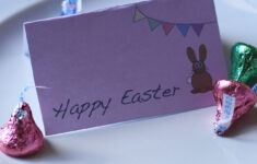 Free Printable Easter Place Cards – Cooking Up Cottage inside Free Printable Easter Table Place Cards