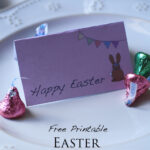 Free Printable Easter Place Cards – Cooking Up Cottage Within Printable Easter Table Name Cards