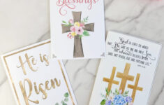 Free Printable Religious Easter Card (3 Designs!) - Leap Of Faith regarding Free Printable Religious Easter Cards For Husband