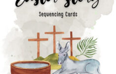 How To Teach Children The Easter Story + Printable Story Cards intended for Free Printable Easter Story Cards