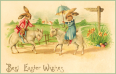 Huge Printable Easter Card Collection In High Quality pertaining to Vintage Easter Cards Printable