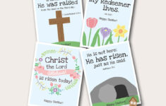 Kids Printable Christian Easter Cards | Religious, Bible Easter pertaining to Printable Easter Cards Religious