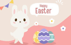 Page 8 - Free Printable, Customizable Easter Card Templates | Canva throughout Free Printable Cartoon Easter Cards