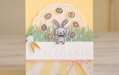 Painted Orange inside Free Printable Quarter Fold Easter Cards