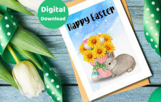 Printable Easter Cards in Happy Easter Card Printable