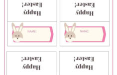 Printable Easter Place Cards - Add A Little Adventure intended for Free Printable Easter Name Cards
